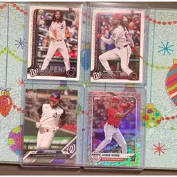 James Wood 4-Card Lot