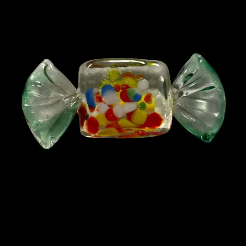 Vintage Unknown Maker Art Glass Candy Under 3”