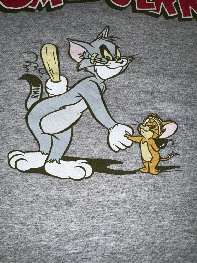 Hanna Barbera Tom and Jerry Vintage T-shirt XXL used