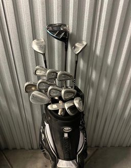 Men’s Callaway Golf Clubs Set – Rogue Driver + Irons + Bag