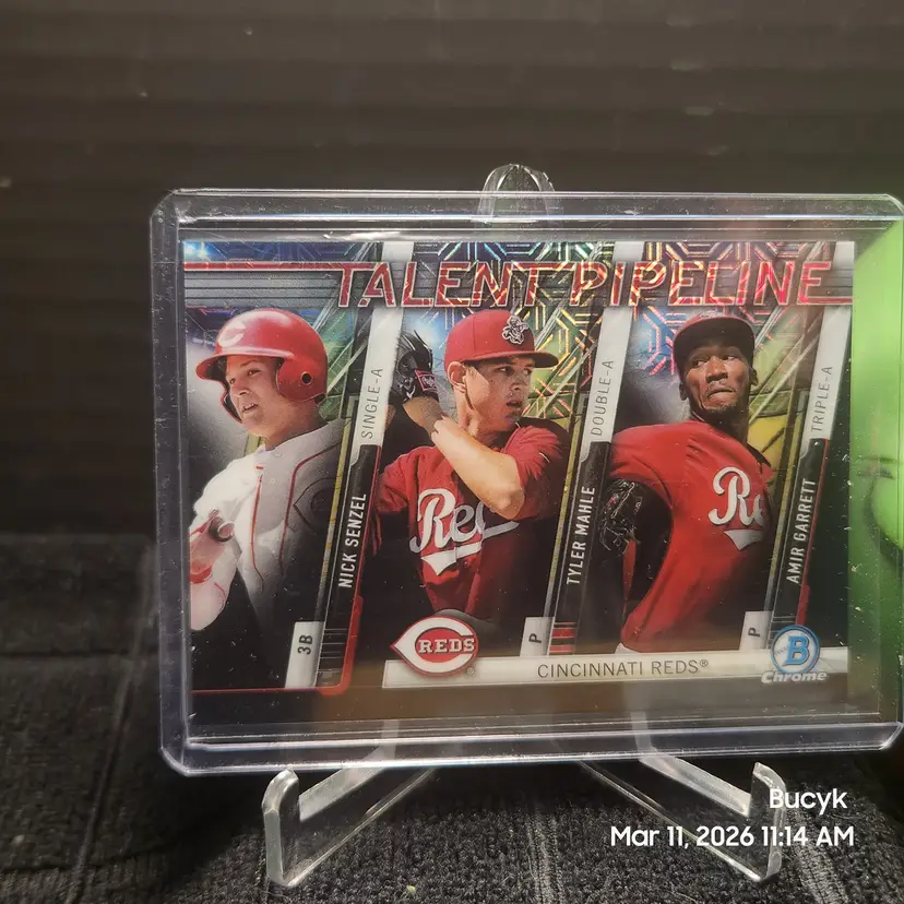 2017 Bowman Chrome Mojo - Nick Senzel Cincinnati Reds