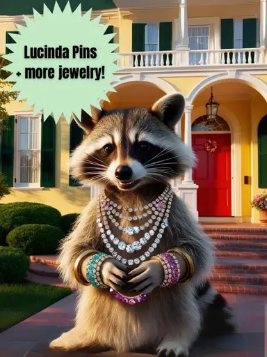 Lucinda Pins + Christmas + Giftable Jewelry! 