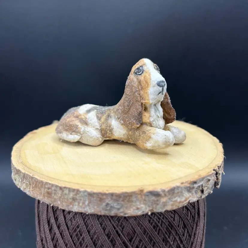 1. Made By Me Spun Cotton Basset Hound