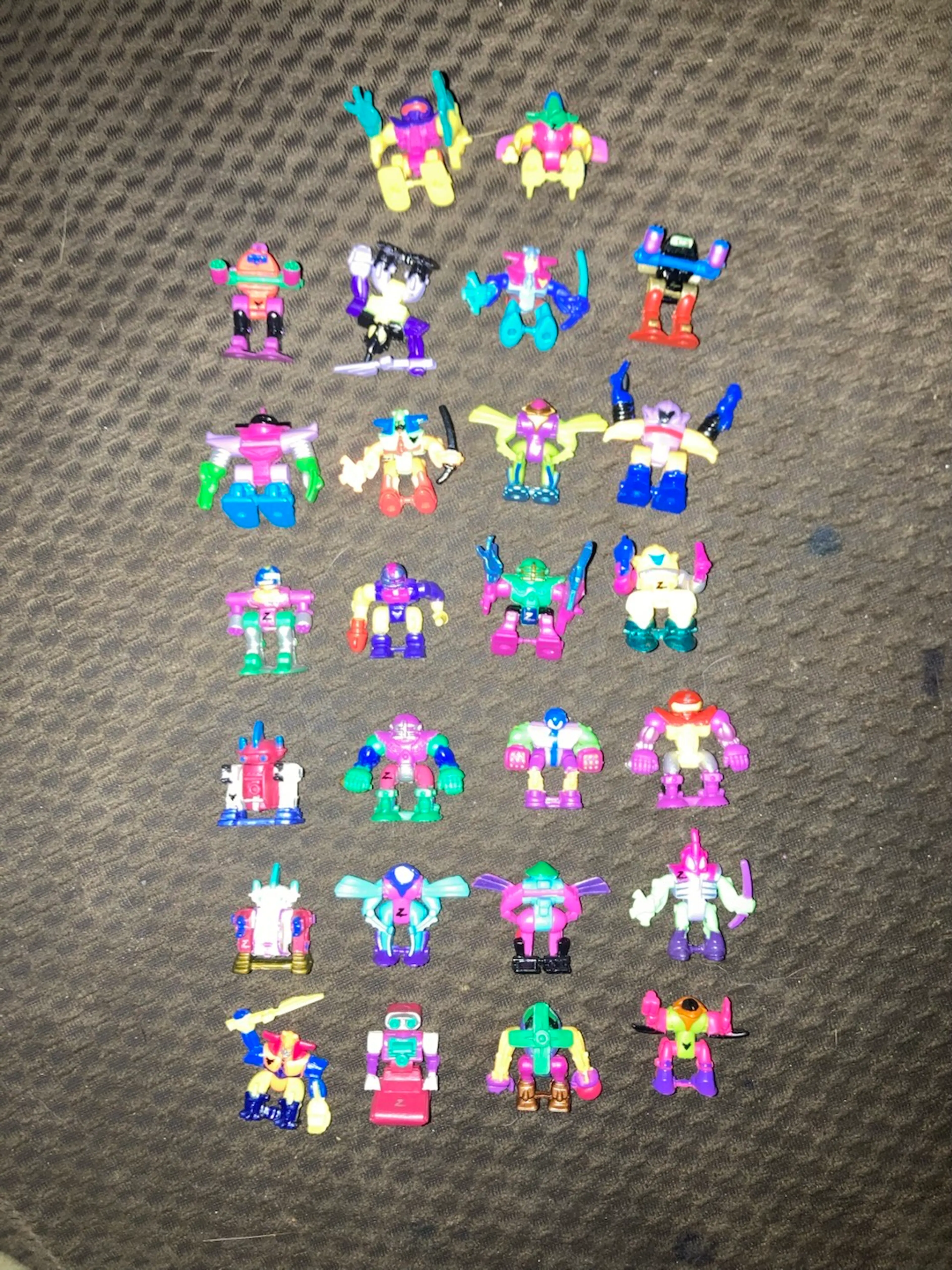 Mini Z-Bots Lot Of 26