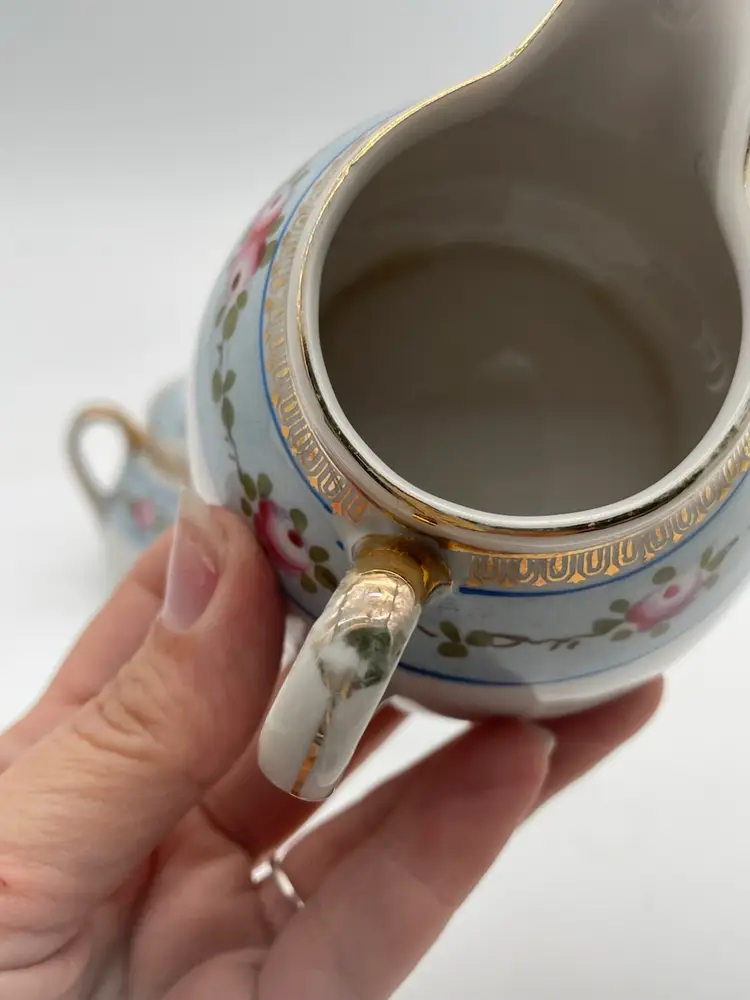 Vintage Nippon Porcelain Cream & Sugar Set