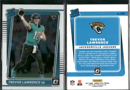 Trevor Lawrence Rookie Lot of 23 Football Cards Jacksonville Jaguars CC8