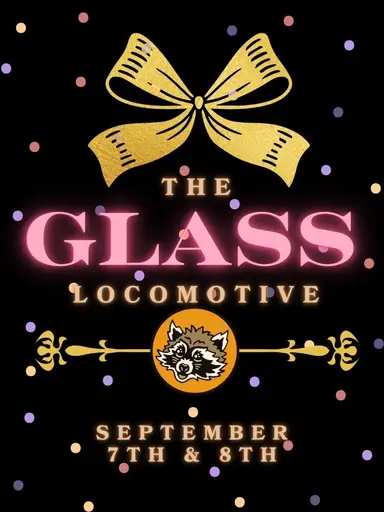 Glass Locomotive * OVER 200 Beautiful Glass Items! 