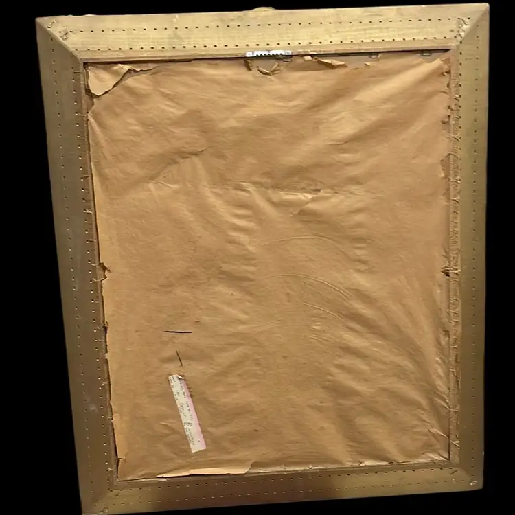 Vintage Painting/frame Spooktified