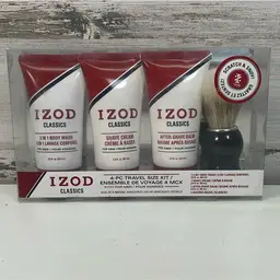 Izod 4 Piece Travel Shaving Kit