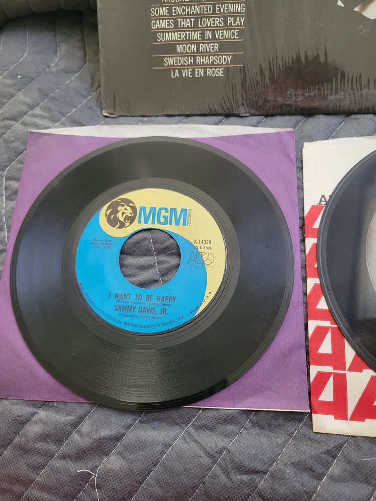 Mantovani, sammy davis jr and bobby darin record