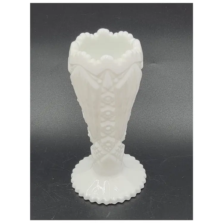 Vintage Imperial Milk Glass Bud Vase
