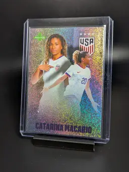 2025 Parkside NWSL/USWNT Club and Country Shimmer Foil Catarina Macario