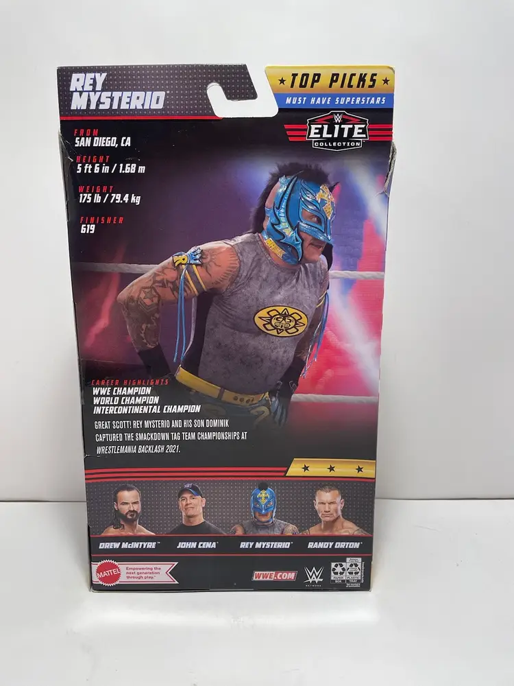 Wwe Rey Mysterio Action Figure Brand New Ready To Ship 