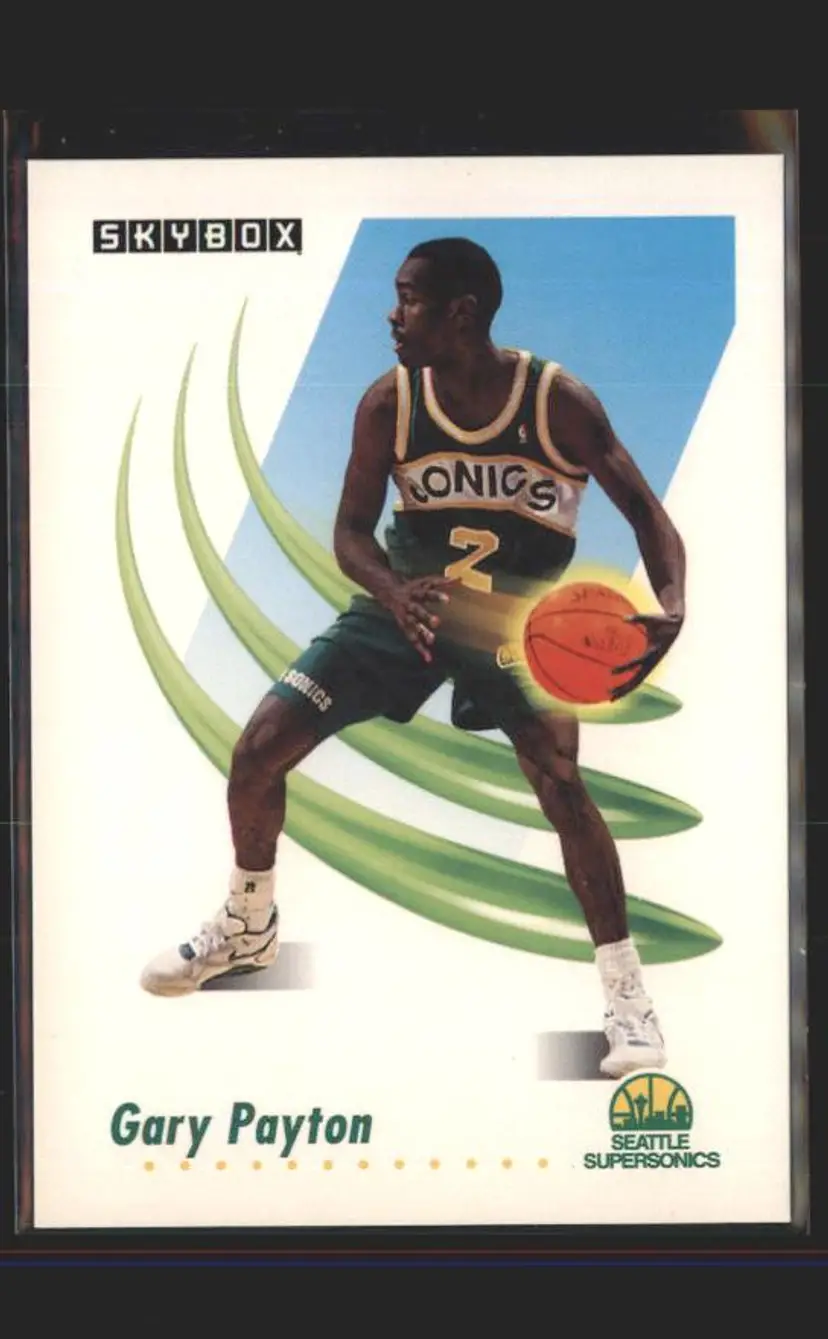1991-92 SkyBox #274 Gary Payton - (137) - Seattle SuperSonics