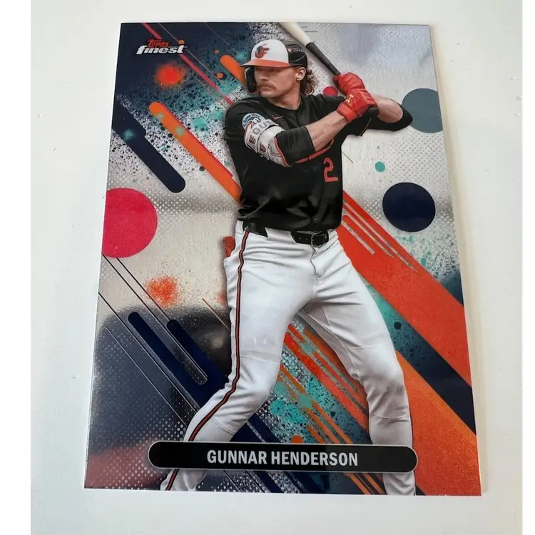 Gunnar Henderson Topps Finest Baltimore Orioles