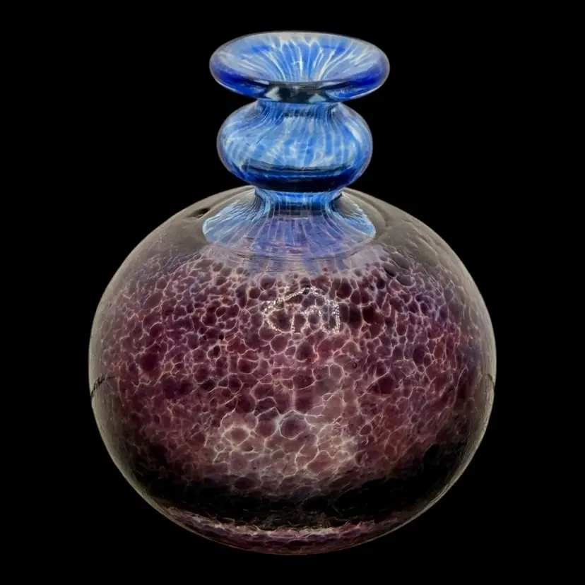 Bertil Vallien for Kosta Boda Mini Glass Vase 2.5”