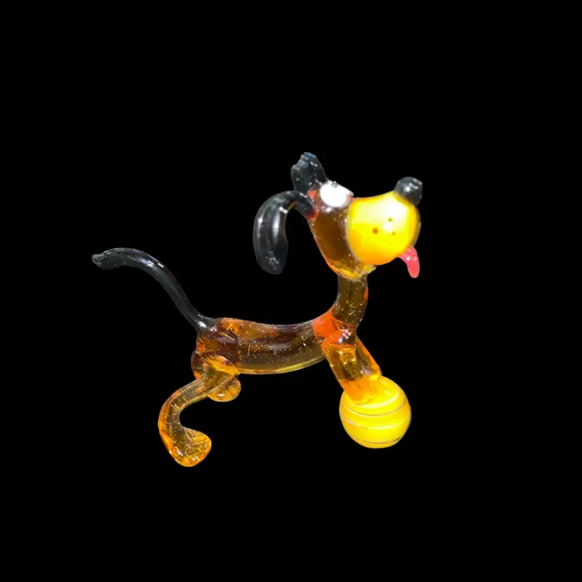 #31- Just In From Ukraine Large Hand Blown Glass Figurine As Pictured