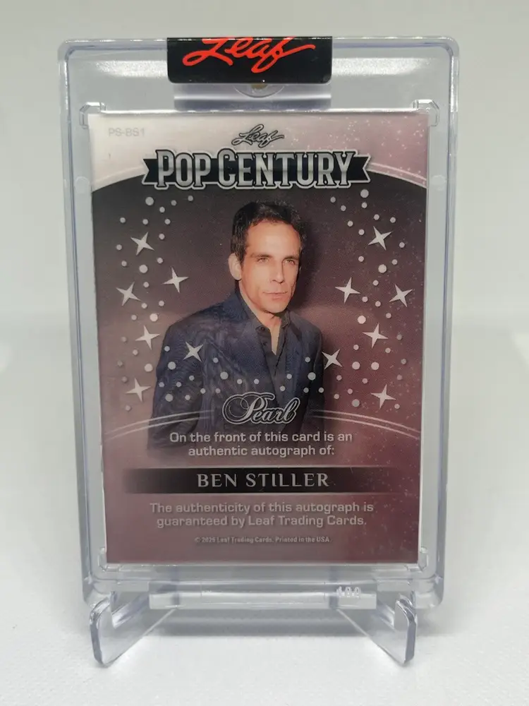 Ben Stiller - Pearl 2025 Leaf Pop Century 1/4 Auto