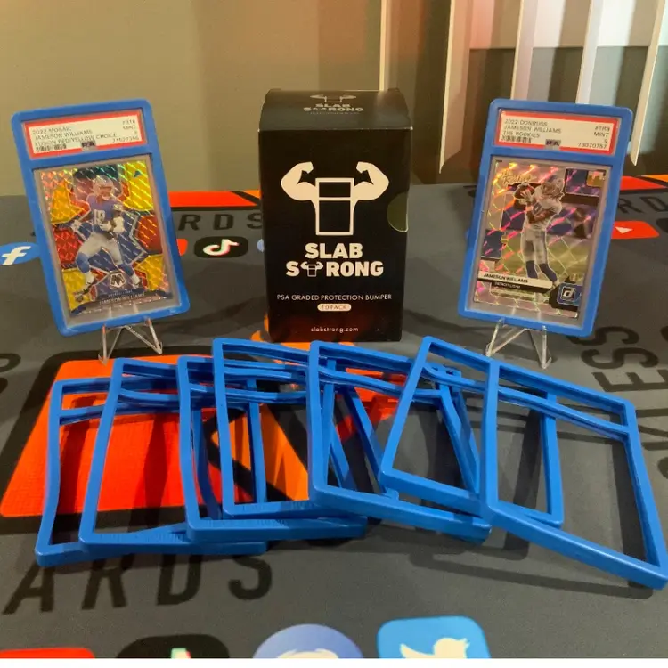 Slab Strong PSA Graded Protection Bumper 1 Piece BLUE