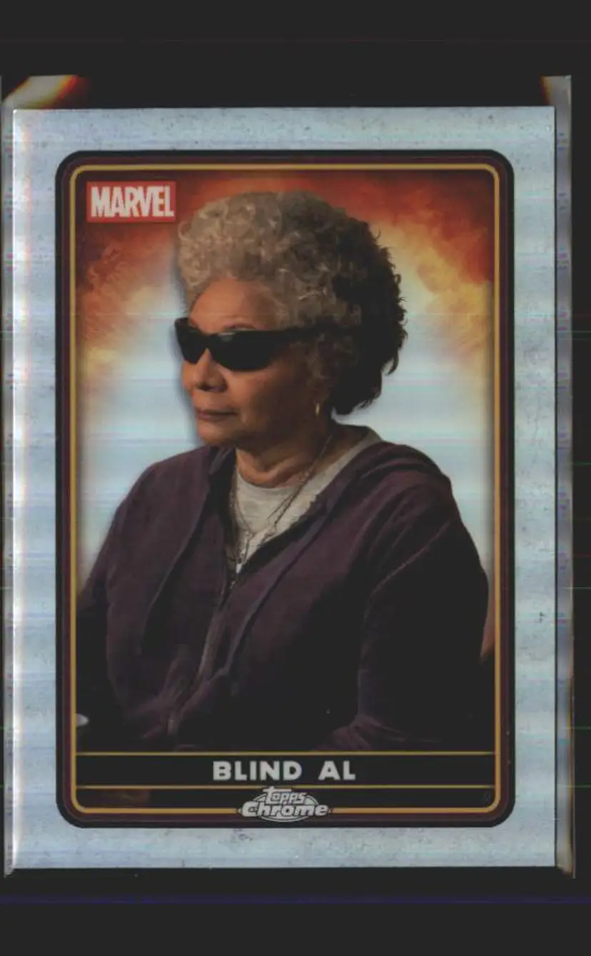 Blind Al 2025 Topps Chrome Marvel Deadpool #32 Refractor - (140) -