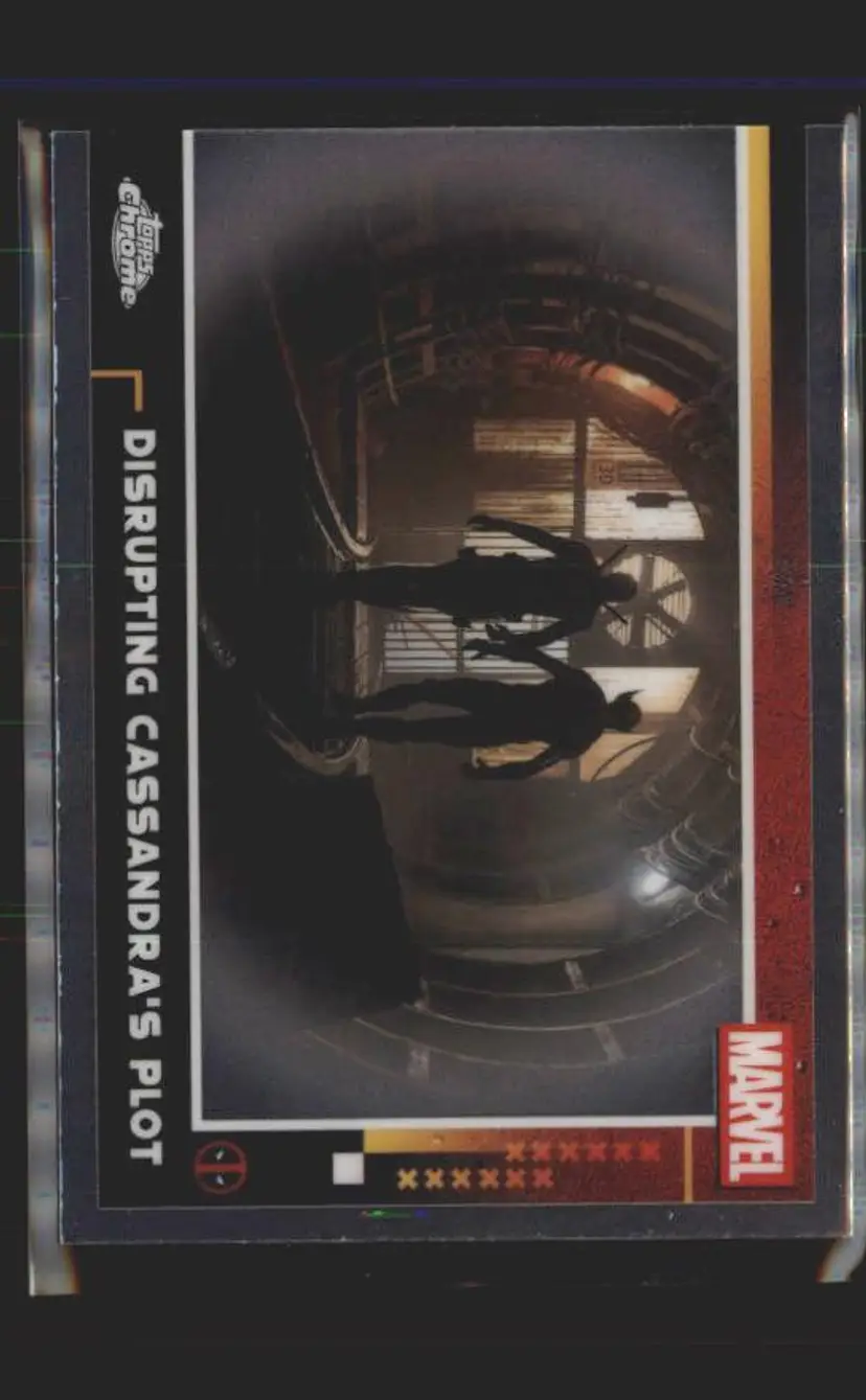 Disrupting Cassandra's Plot 2025 Topps Chrome Marvel Deadpool #100 - (140) -