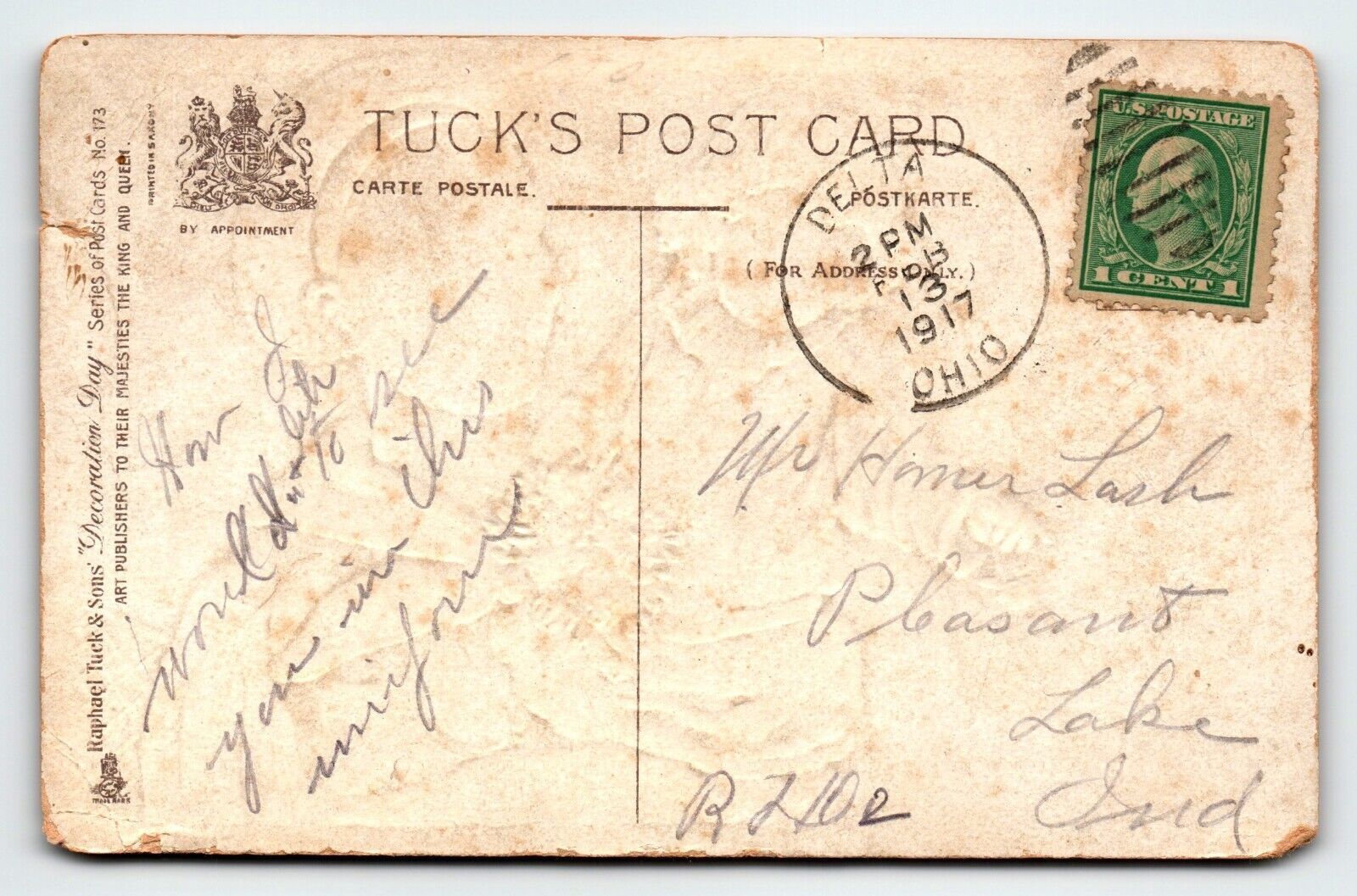 Niknax · Memorial Decoration Day Postcard Frances Brundage Sailor