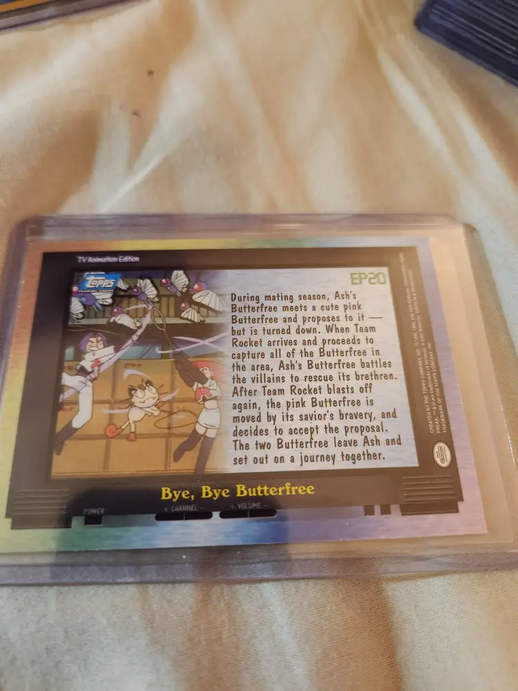 Topps 1998 Holo Butterfree