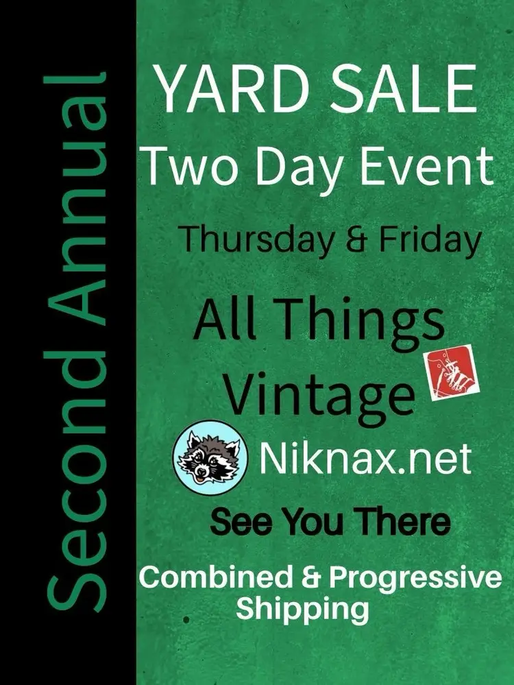 Day Two~2nd Annual Yard Sale with All Things Vintage