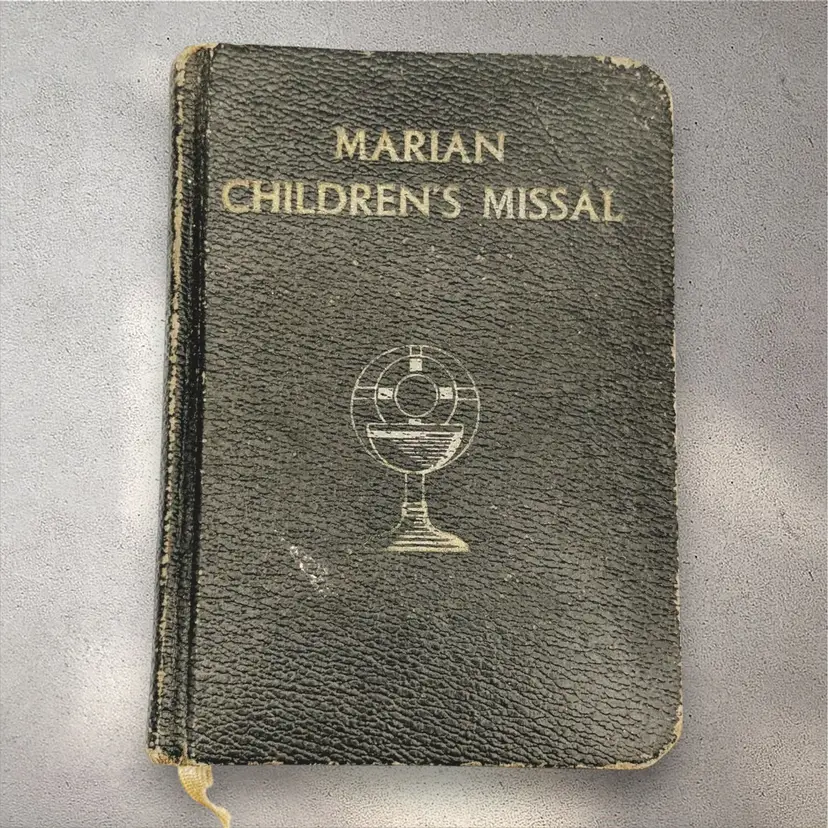 Vtg Marian Children's Missal 1958 by Sister Mary Theola Pocket Size Cicero IL