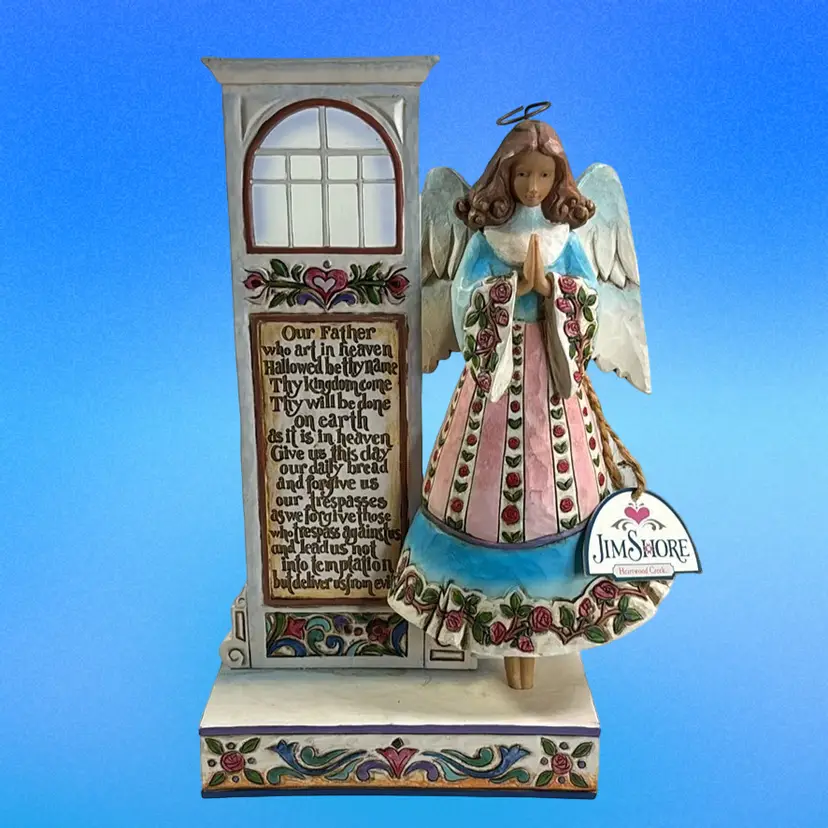 Jim Shore Heartwood Creek “The Lord’s Prayer” Angel