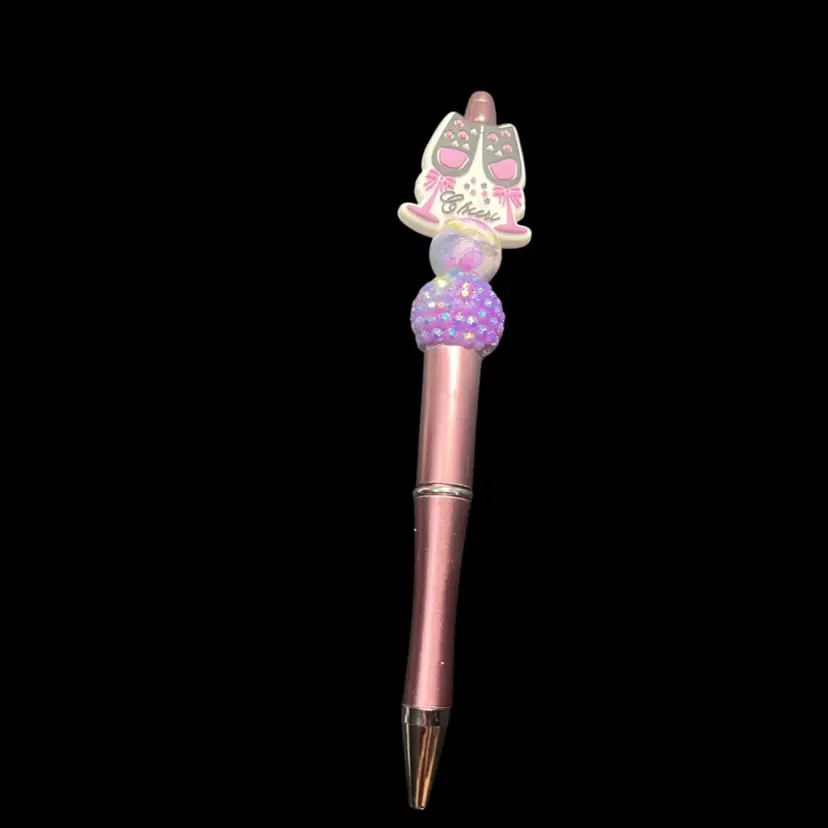 SALE! 25% Off! Purple cheers - Glitz Pen