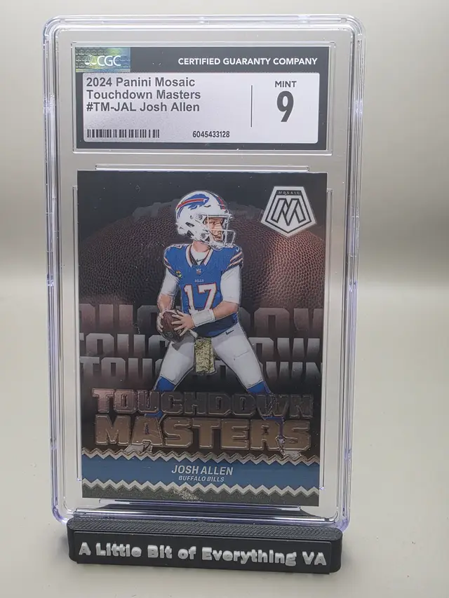 Josh Allen 2024 Panini Mosaic Touchdown Masters #TMJAL MINT 9 Insert