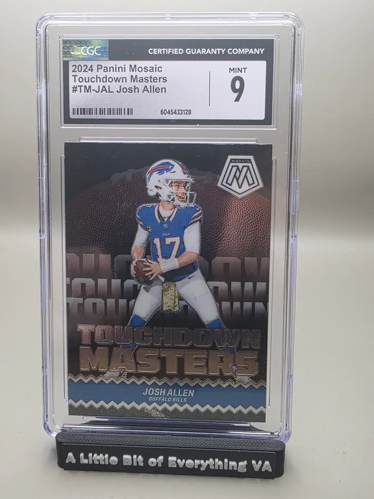 Josh Allen 2024 Panini Mosaic Touchdown Masters #TMJAL MINT 9 Insert