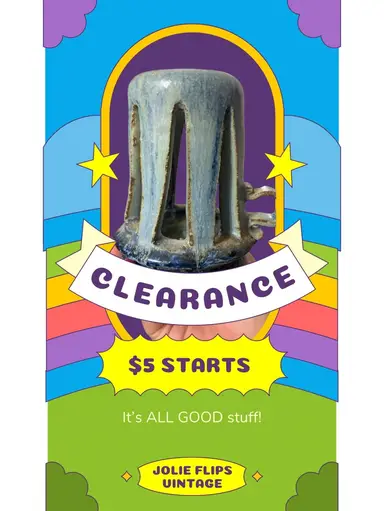$5 Start Clearance Auction!