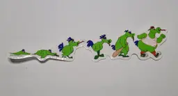 Evolution of Phillie Phanatic (Horizontal) - Sticker/Magnet