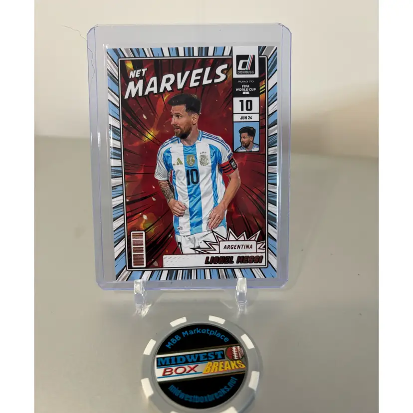 Lionel Messi - 2025-26 Donruss Road To World Cup Net Marvels