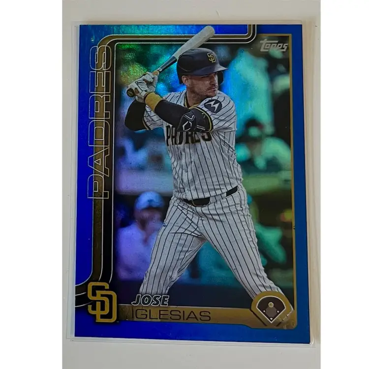 Jose Iglesias Blue Foil /150 San Diego Padres