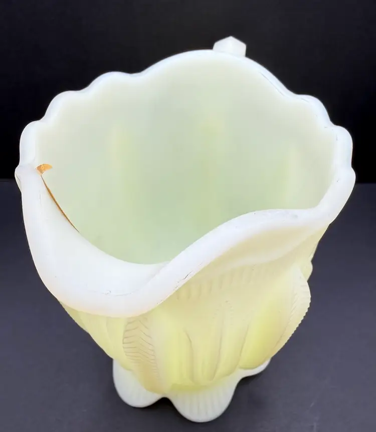 Cactus  Creamer Custard Satin Original Sticker 1970-85