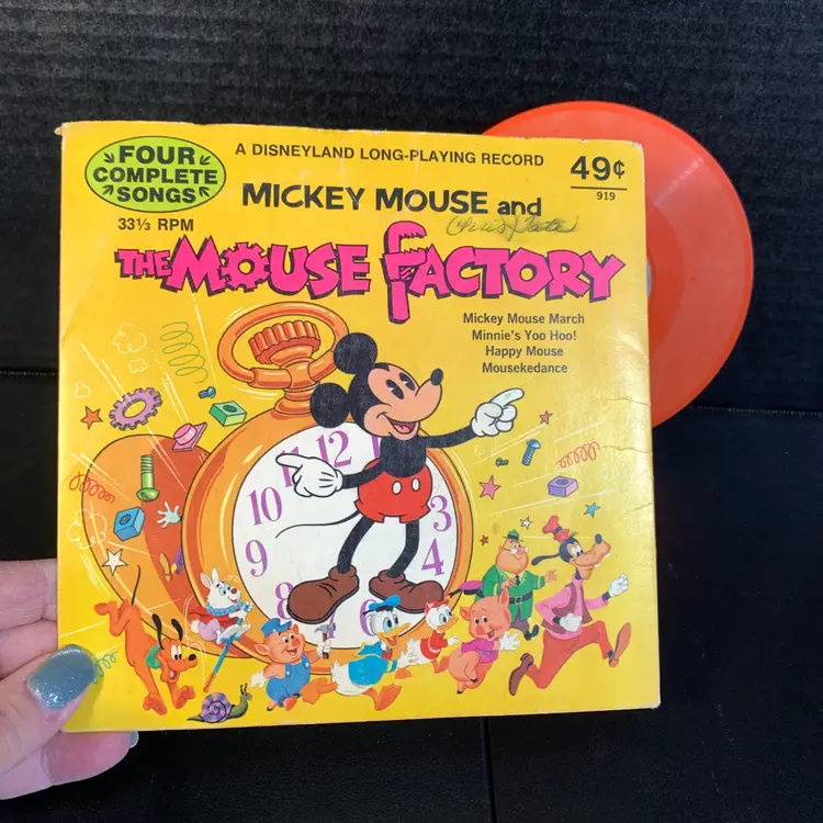 Mickey Mouse Record AS IS