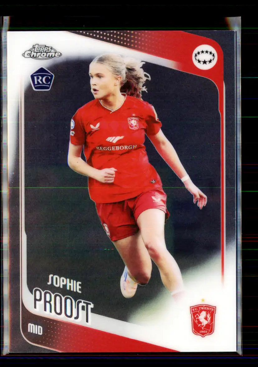 Sophie Proost 2025-26 Topps Chrome UEFA Women's Champions League #42 - (145) - F.C. Twente