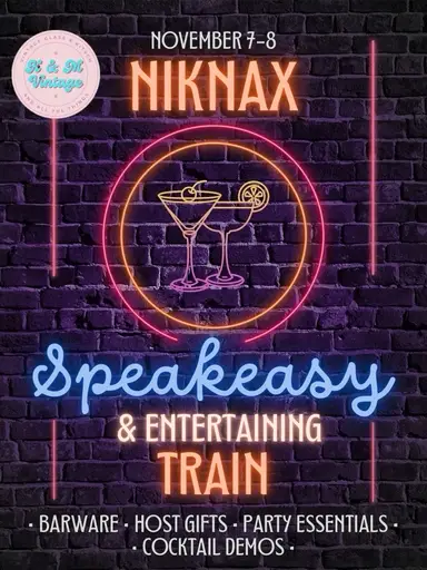 Niknax Speakeasy & Entertainment Train ~KandMVintage 