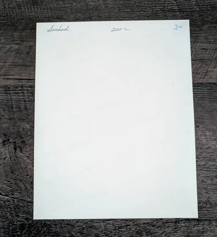 Sinbad in "The Sinbad Show" Signed Original TV Still Autograph 10 x 8 Picture