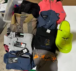 9 Pc. Men's Tommy Bahama, Bonobos, Levi's, Disney, NWT & More!