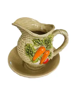 Lefton Small Pitcher and Bowl