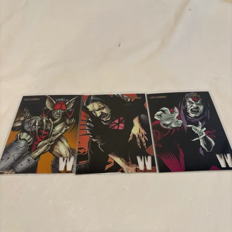 1995 WILDSTORM WETWORKS C7 Raithan C8 4th Stage Vampire C9 Drakken