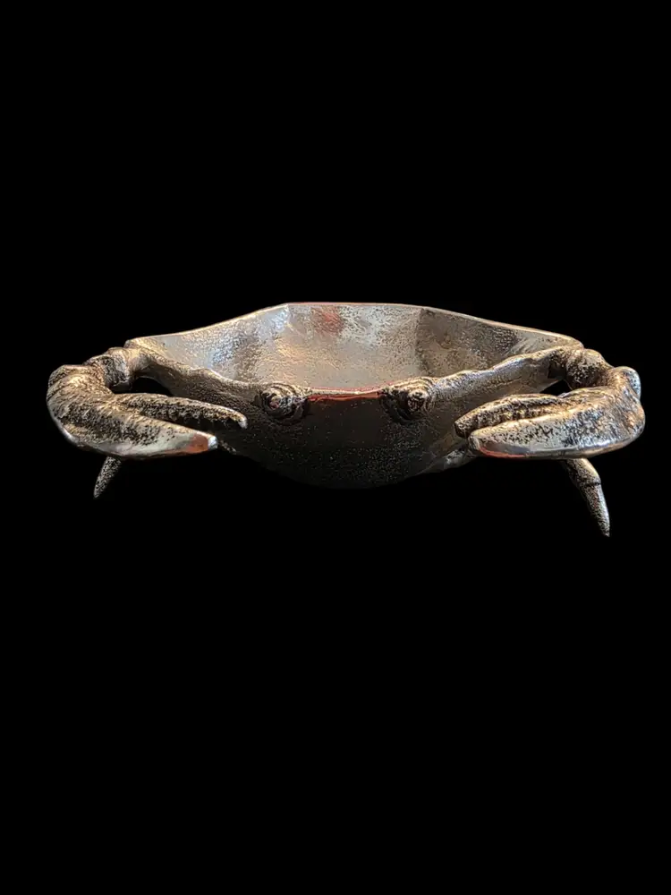 Vintage (possibly Pier 1) Crab Serving or Dipping Bowl