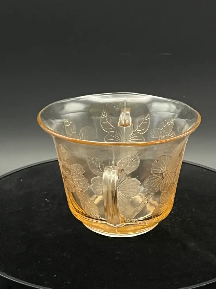 Macbeth Evans Depression Glass Sugar Bowl