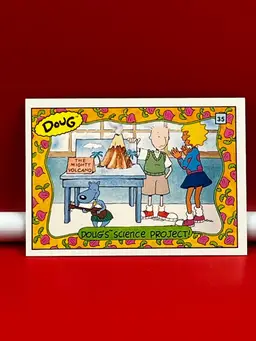 1993 Topps Collector Trading Card Doug's Science Project #35