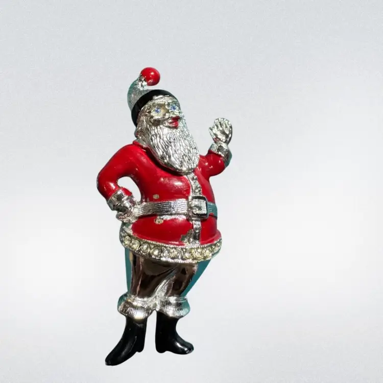 Sarah Coventry Santa Brooch
