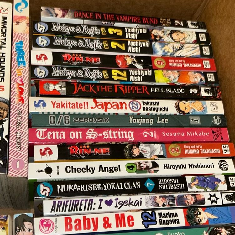 Lot of 35 Mangas
